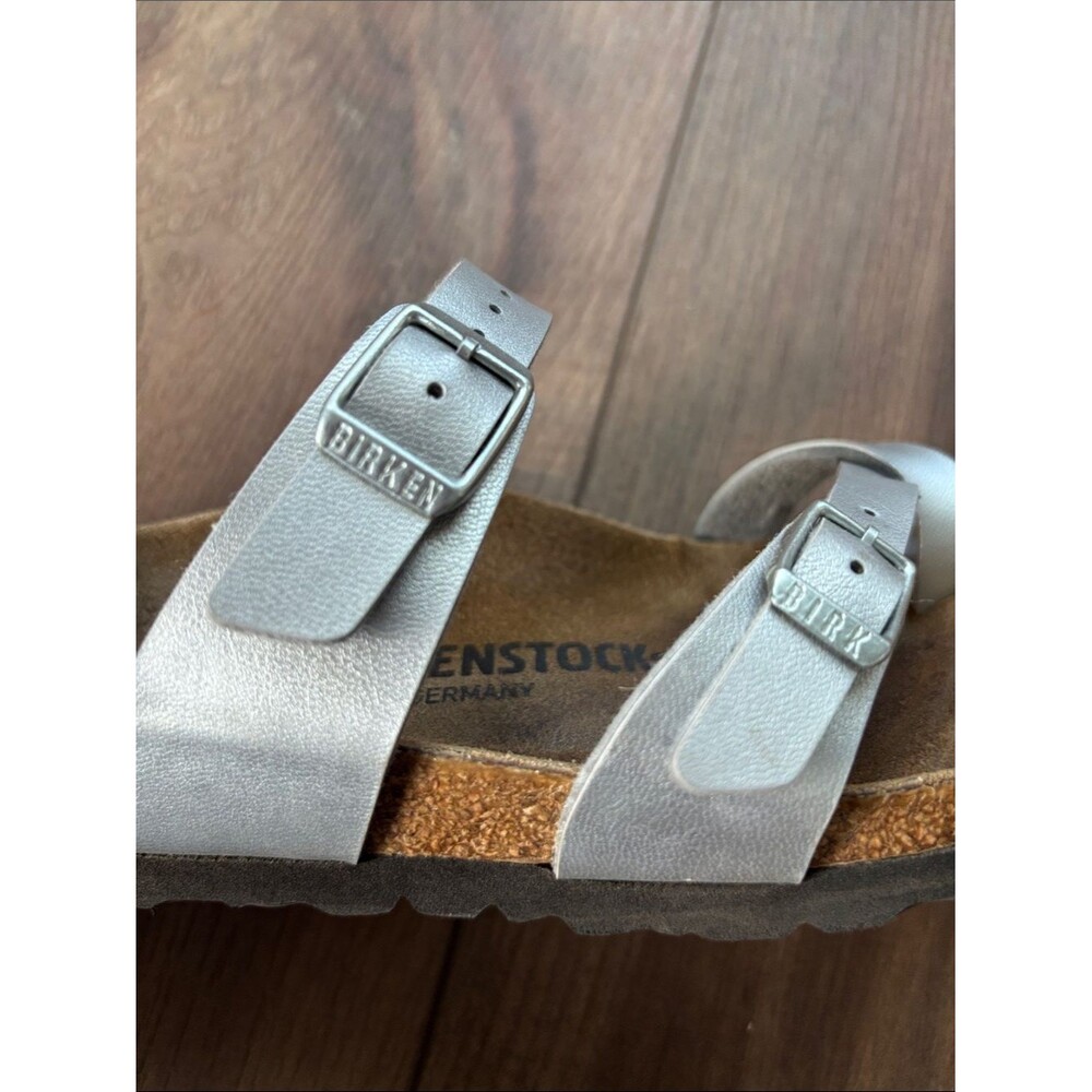 Birkenstock Mayari Silver Matte Boho Vegan Festival Y2K Bohemian sz36 - Picture 3 of 4